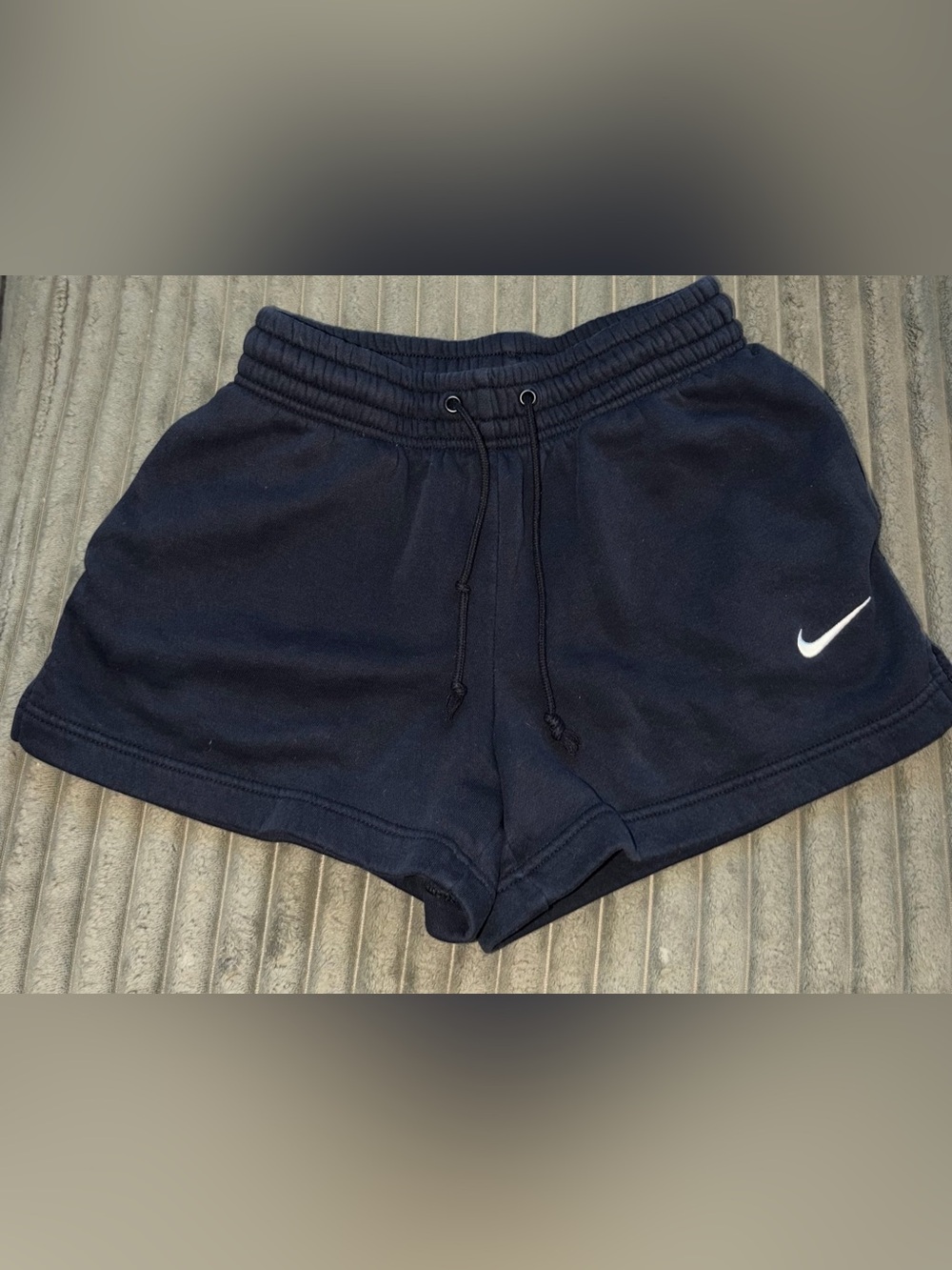 Nike Women's Navy Athletic Drawstring Shorts